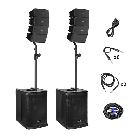 GWS-044 | 3600W Line Array Speaker System