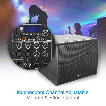 4000W Professional Active Line Array Speaker System SQ-2.1 series with Bluetooth and MP3 Players | LOTAWAY