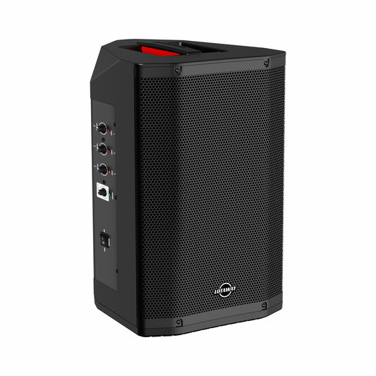 LOTAWAY YATA-08 400W 3-Ways Battery Powered Portable PA System - 8" Bluetooth Active Speaker with Professional-Grade Mixer