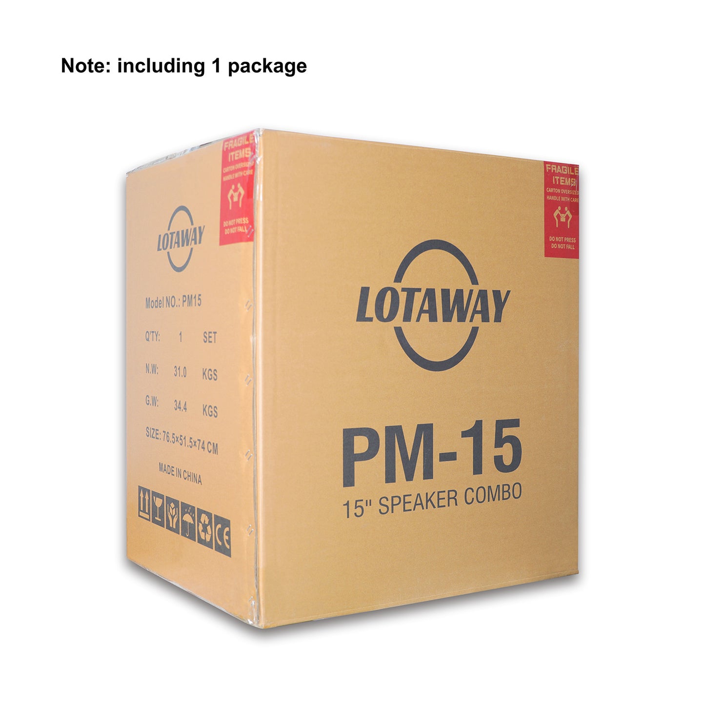 PM-15 | 1200W 2-Way Full Range Speaker