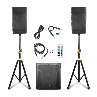 GWS-042 | 2200W Line Array Speaker System
