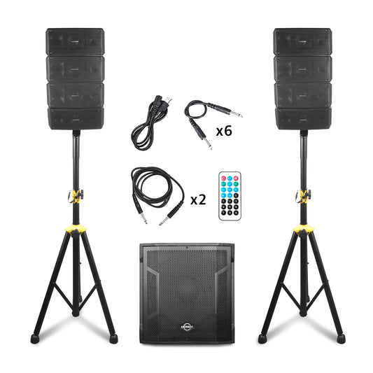GWS-042 | 2200W Line Array Speaker System