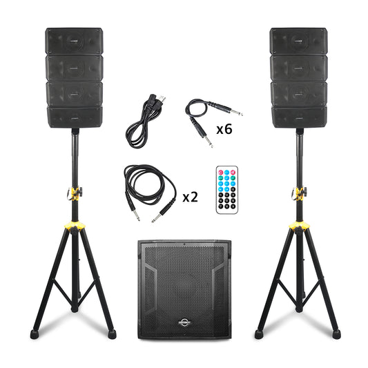 GWS-042 | 2200W Line Array Speaker System