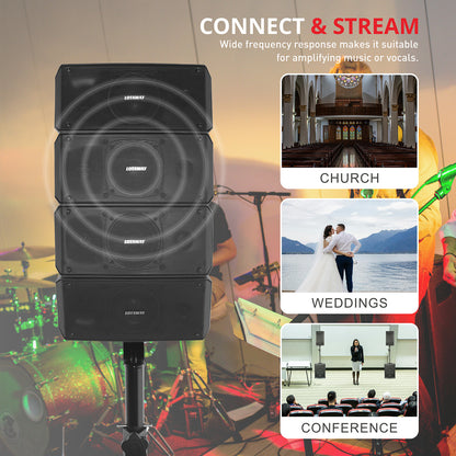 GWS-044 | 3600W Line Array Speaker System