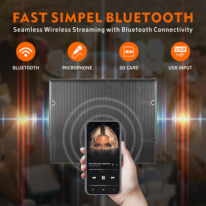 SQ-2.1 | 4000W Line Array Speaker System