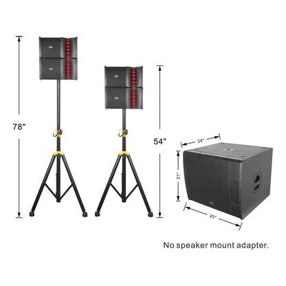 SQ-2.1 | 4000W Line Array Speaker System