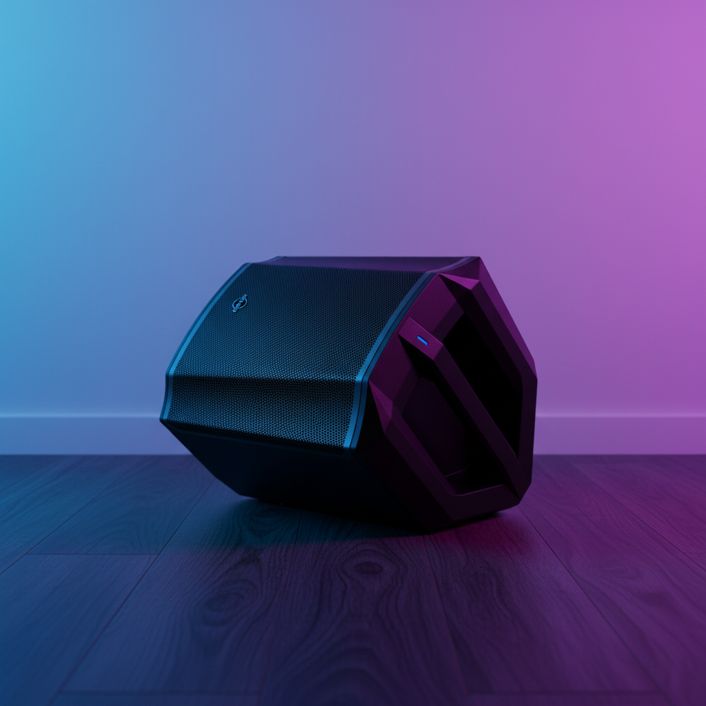 Monitor Blue Purple